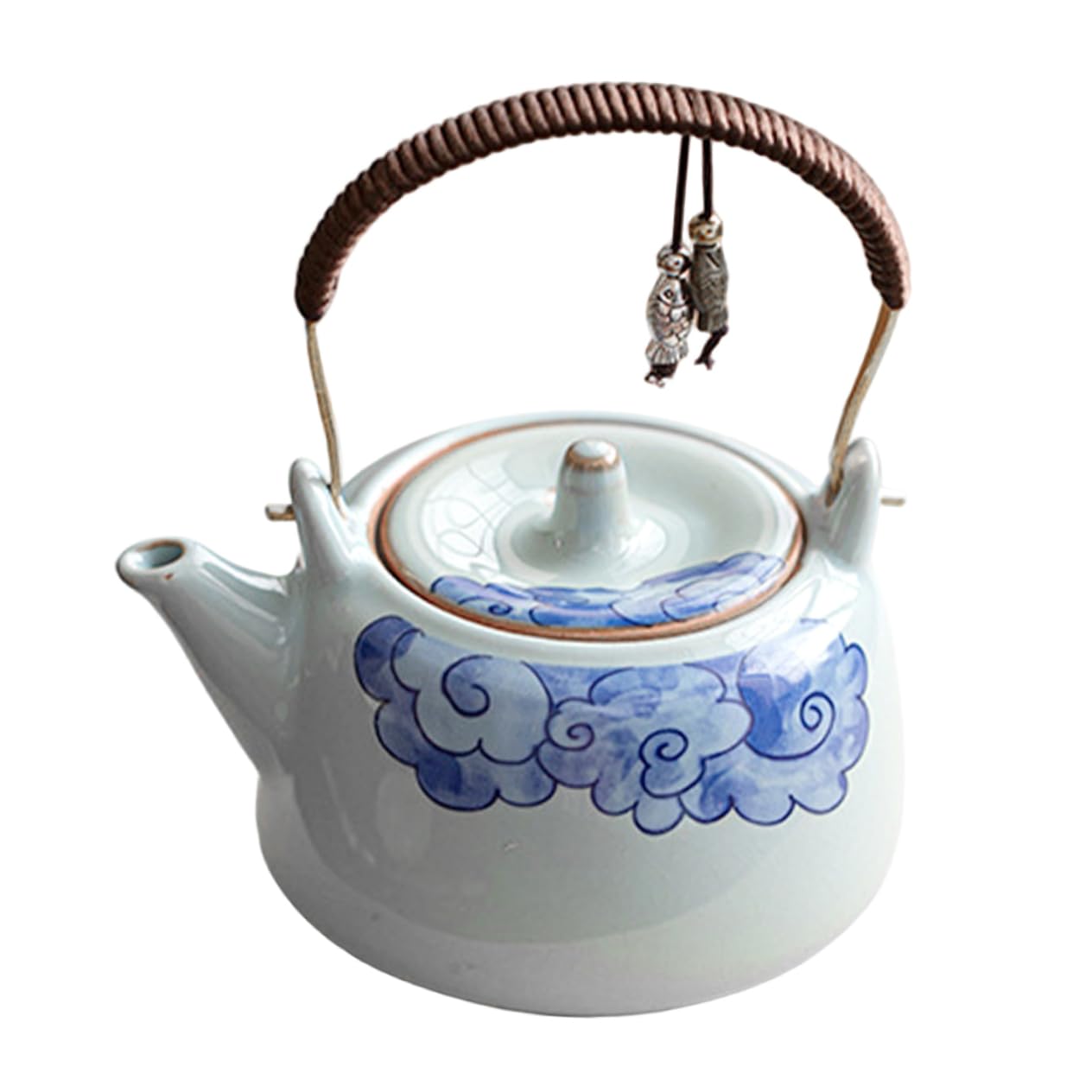 Théière chinoise en céramique au versement fluide et confortable