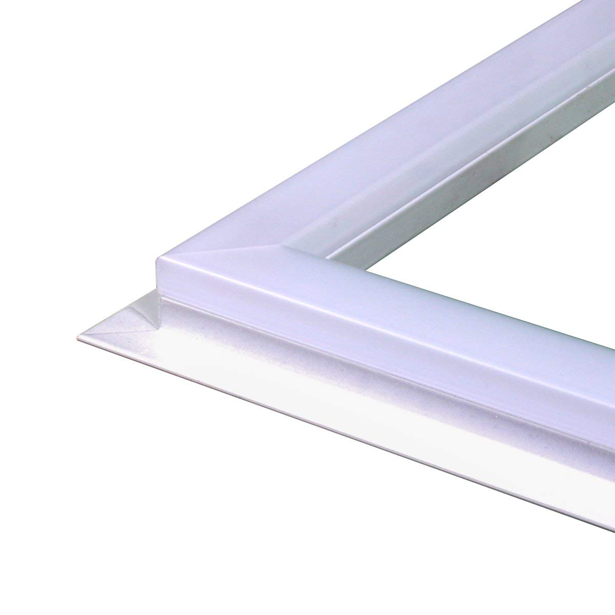 JANDEI – 2 Pannelli LED 60x60cm. Cornici Luminose da 48W, 4800 Lm per Installazione in Controsoffitti Modulari con Pannelli Armstrong, 40000 ore - Driver incluso (Luce Fredda 6000K)