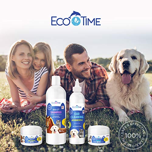 EcoTime Medicated Dog & Cat Shampoo Antifungal Antibacterial with