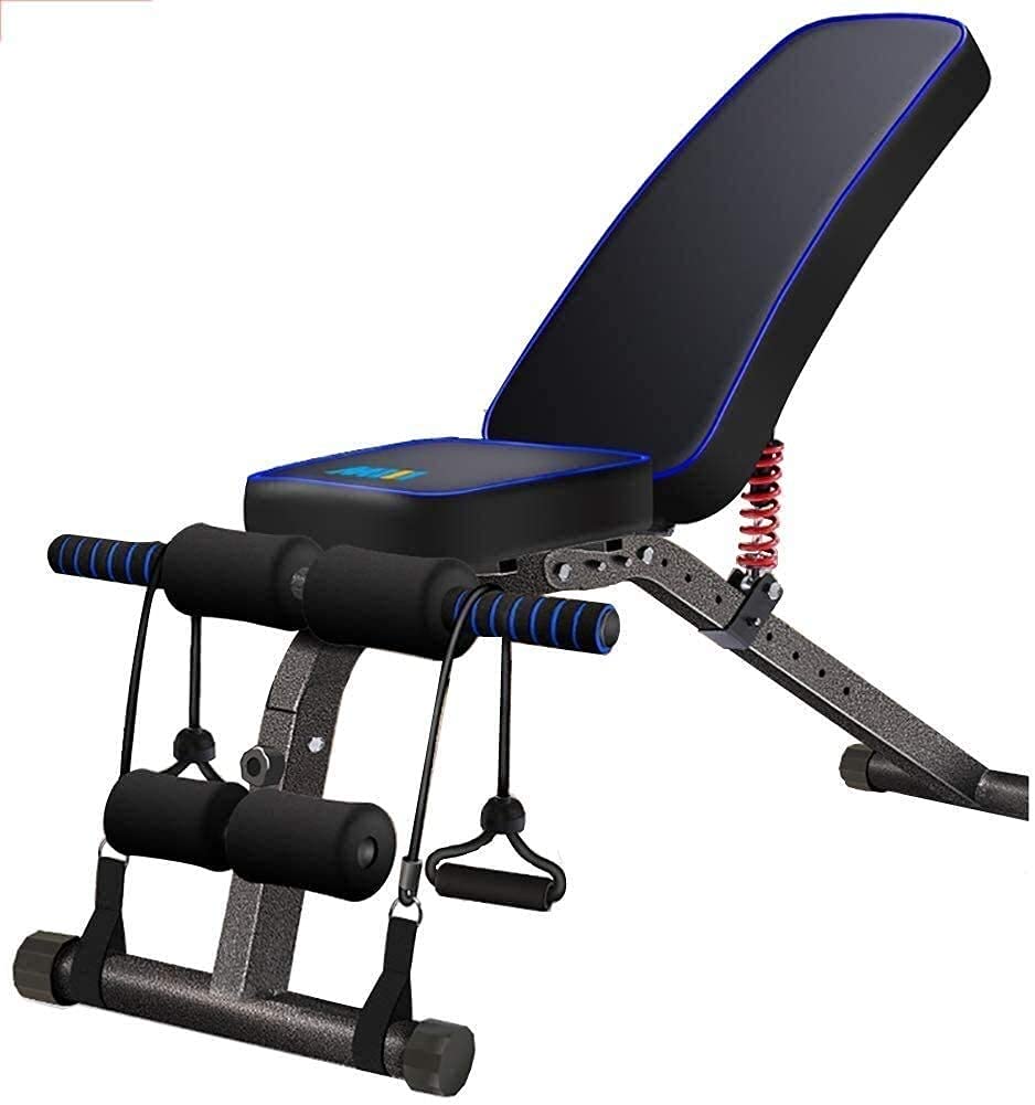 AYCDL Weight Bench Dumbbell Weight Lifting Adjustable Weight Bench Training Fitness Workout Bench Sit Up Home Gym Equipment for Full Body Workout with Flat/Incline/Decline,A,C