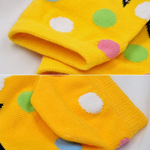 Image of CaiDieNu Women's Animal Toe Socks - Cotton Five Finger Colorful Funny Casual Crew Socks for Ladies