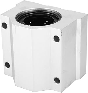 Controle Deslizante de Movimento Linear, Bloco Deslizante de Rolamento de Esferas de Movimento Linear SC40UU Bloco Deslizante Linear de Alumínio de 40 Mm, Peças de Reposição do
