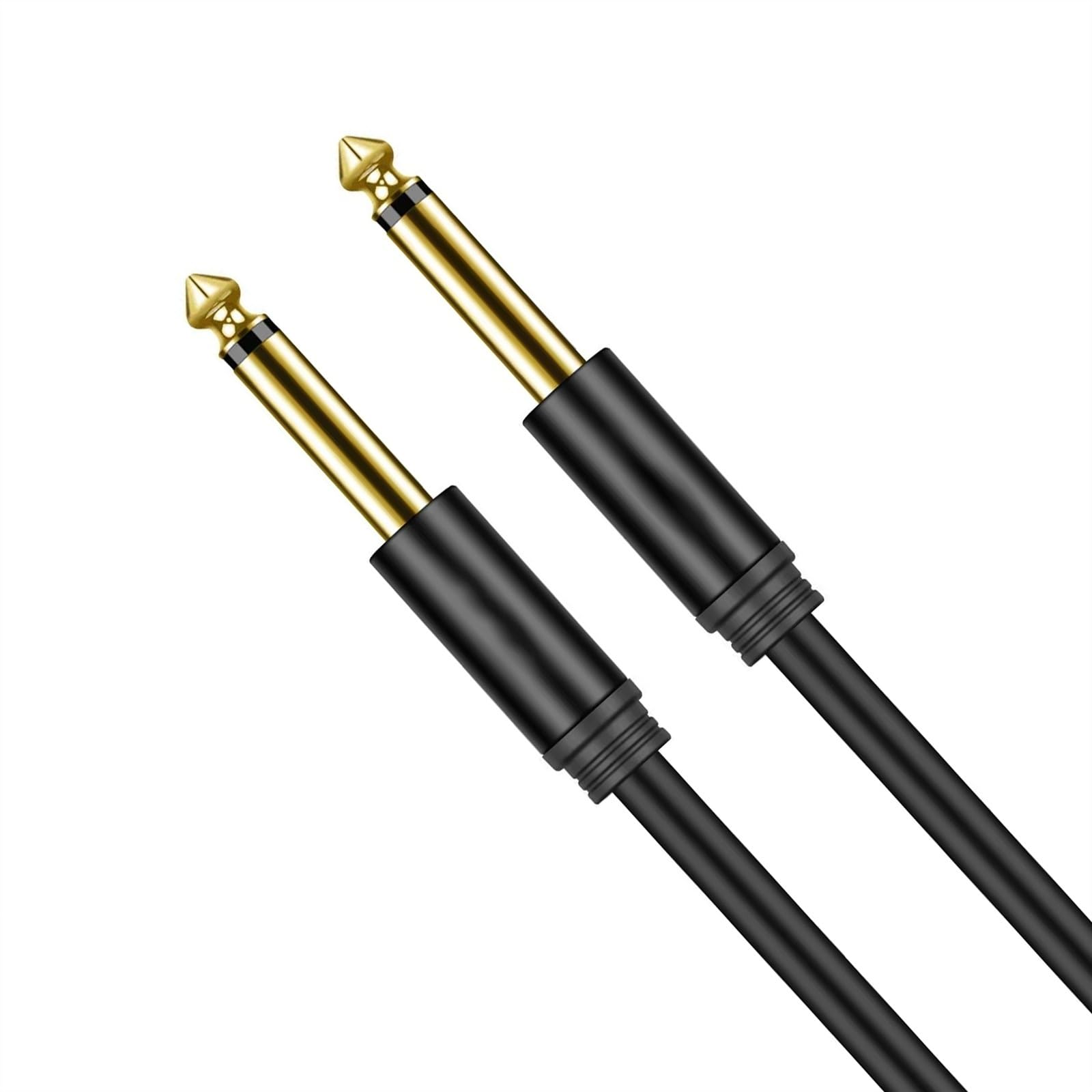 6,35 Mm Kabel Gitarowy Jack 1/4 Cala Kabel Z Męskiego Na Męskie Do Konsoli Mikrofonowej Mandolina Elektryczna Kabel do Instrumentów Gitarowych (Color : TS, Size : 6m)