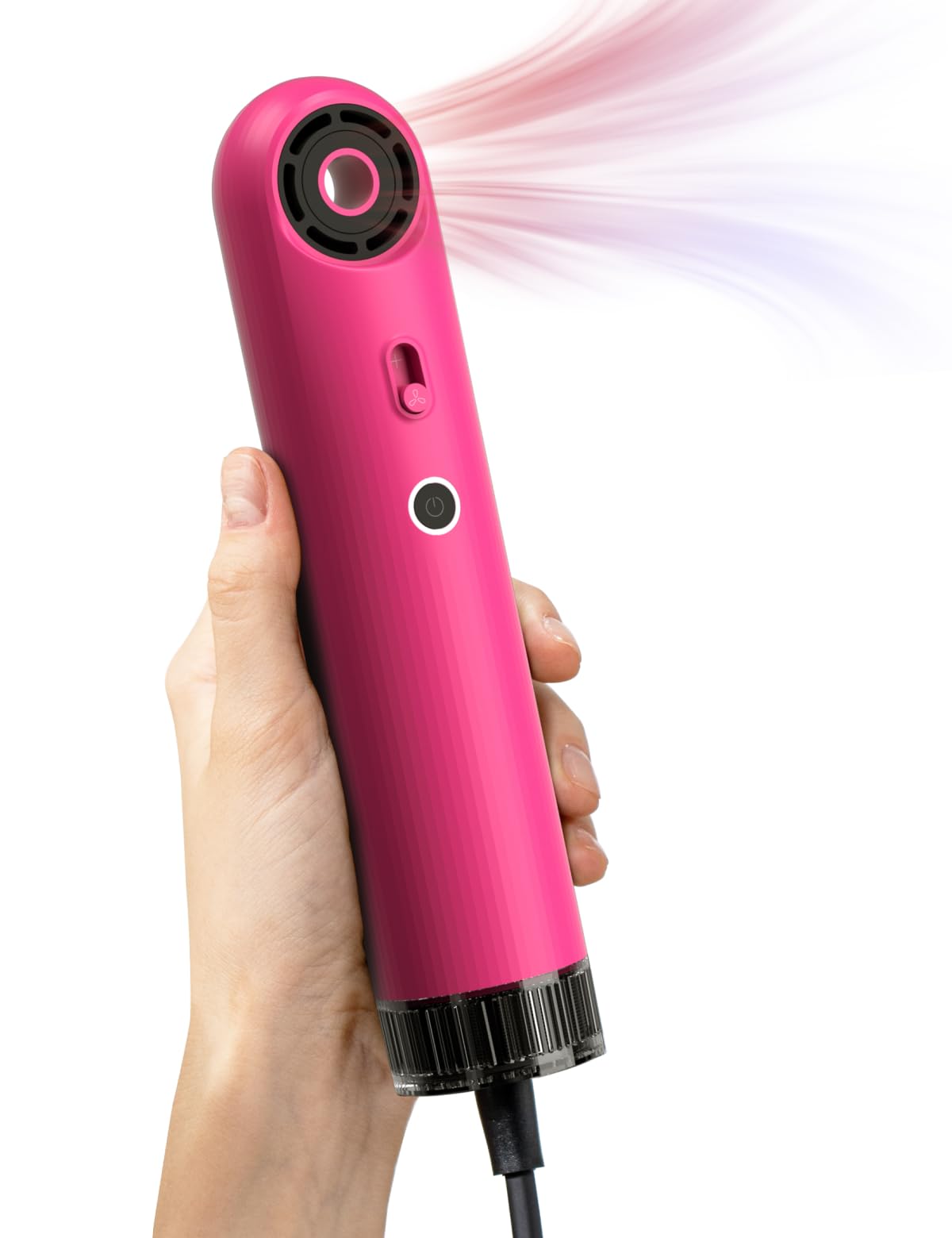 SYLPH High-Speed Hair Dryer, 110,000 RPM Ionic Blow Dryer, 0.55 lb Ultra-Lightweight Mini Travel Hairdryer, 200M Negative Ions, 4 Temperature Modes & Smart Heat Control, Rose
