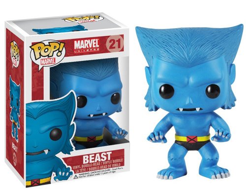 Funko Pop Marvel Bobble Figure, Beast
