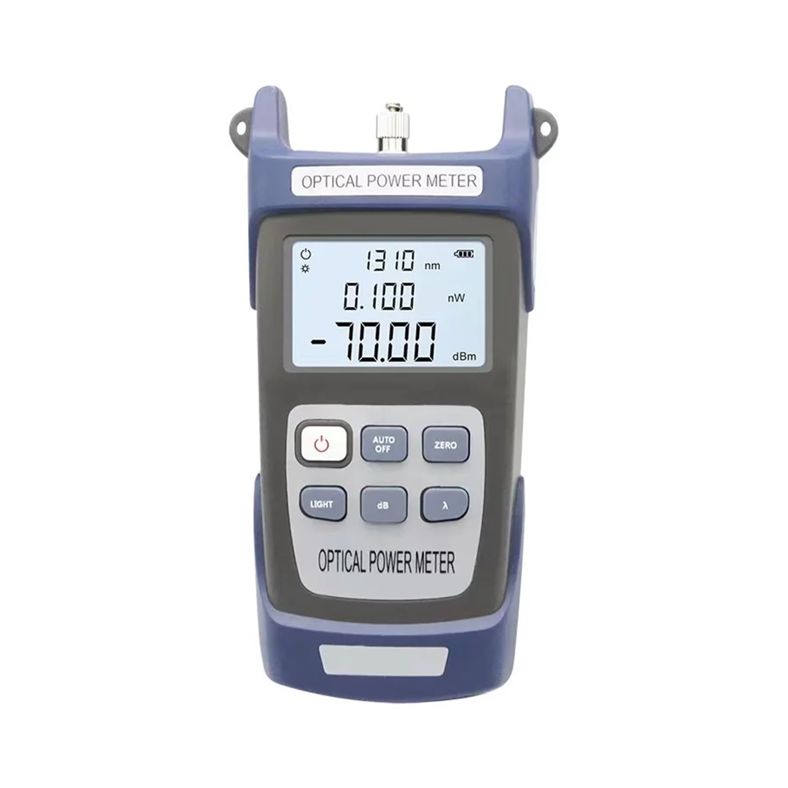 Cfwwsaq A Fiber Tester, Nj233 High Precision Optical Power Meter Ftth Fiber Optic Construction Tools -70~+10Dbm Nd -50~+26Dbm Ftth Fiber Tester Opm(A)