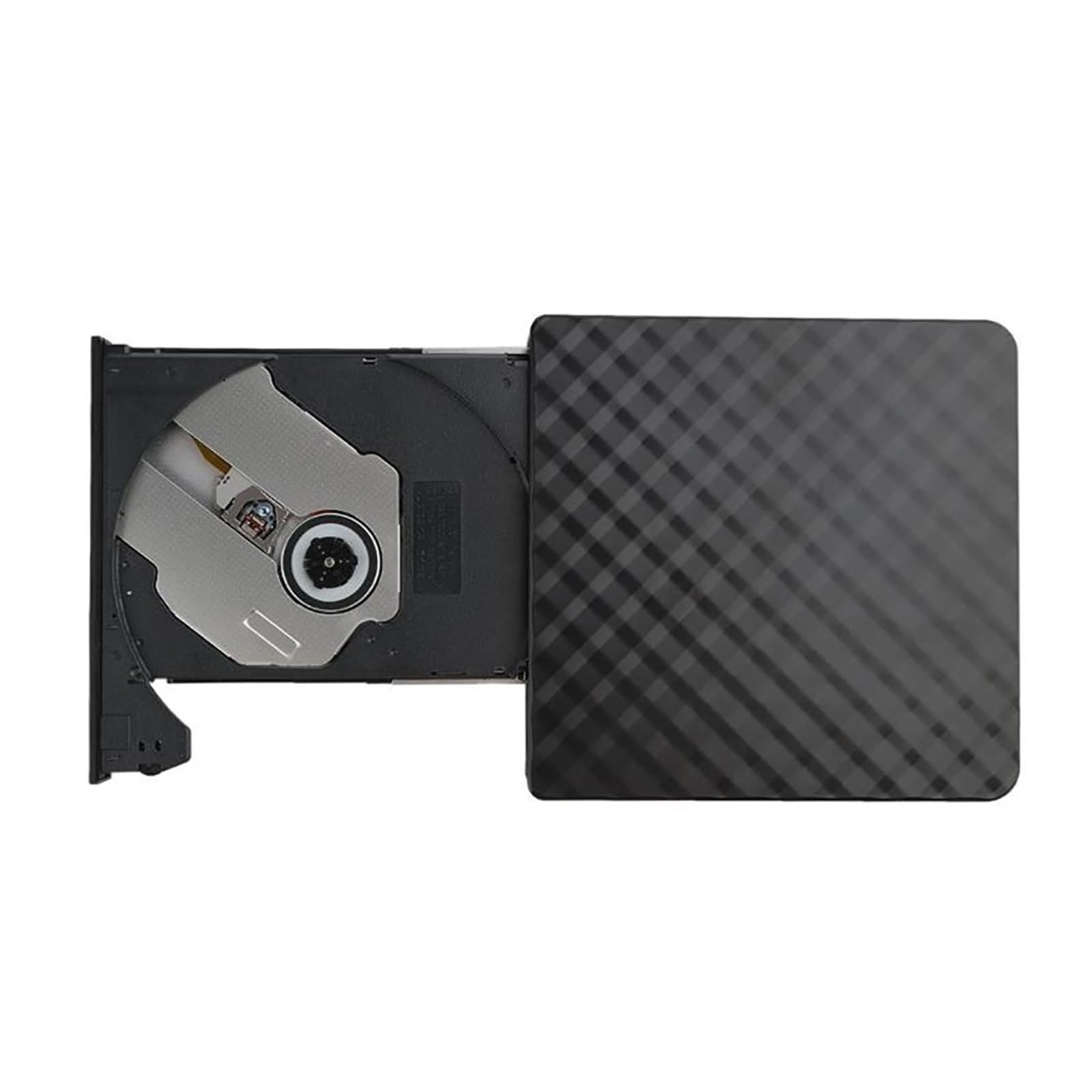 Lettore Dvd Masterizzatore Dvd Esterno USB 3.0 Masterizzatore Dvd RW unità Ottica Lettore CD/Dvd Rom Materiale Plastico ABS(White)