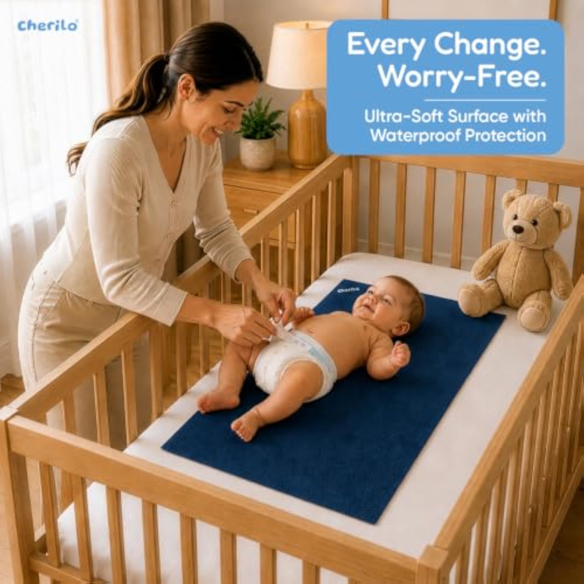 Baby Dry Sheet Waterproof Bedsheet Pack of 3