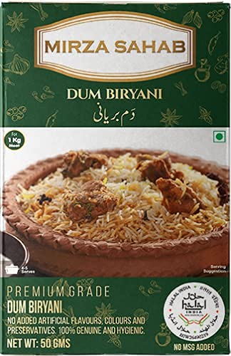 Mirza Sahab Dum Biryani Masala (Pack of 4) (B09CD36K37) Amazon Price History, Amazon Price Tracker