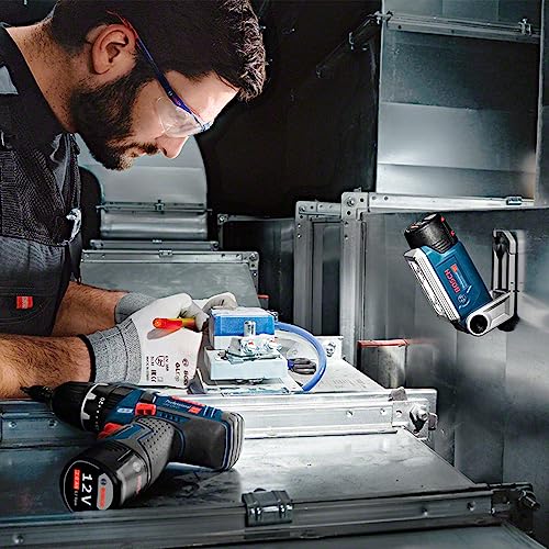Bosch Professional 12V System Akku LED-Lampe GLI 12V-330 (330 Lumen, Betriebszeit: 180 min/Ah, ohne Akku/ Ladegerät)