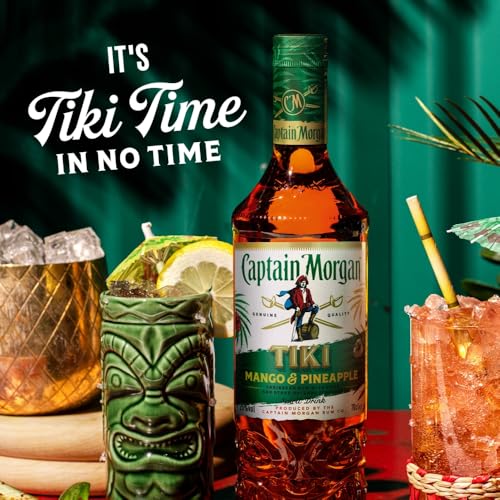 Rhum Tiki Saveur Mangue Et Ananas Captain Morgan La Bouteille De 70 Cl - vue 6