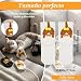 Imagen de Nogeqi 4 pares de calcetines de gato con bolas de peluche 3D calcetines gatos calcetines lindos patas de gato calcetines suaves transpirables regalos para amantes de los gatos mujeres niñas