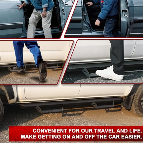 Estribos de aluminio para Toyota Tacoma 2005-2023 miniatura 5