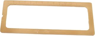 Brass Calligraphy Paper Weight with Scale Ruler for Paper Holding