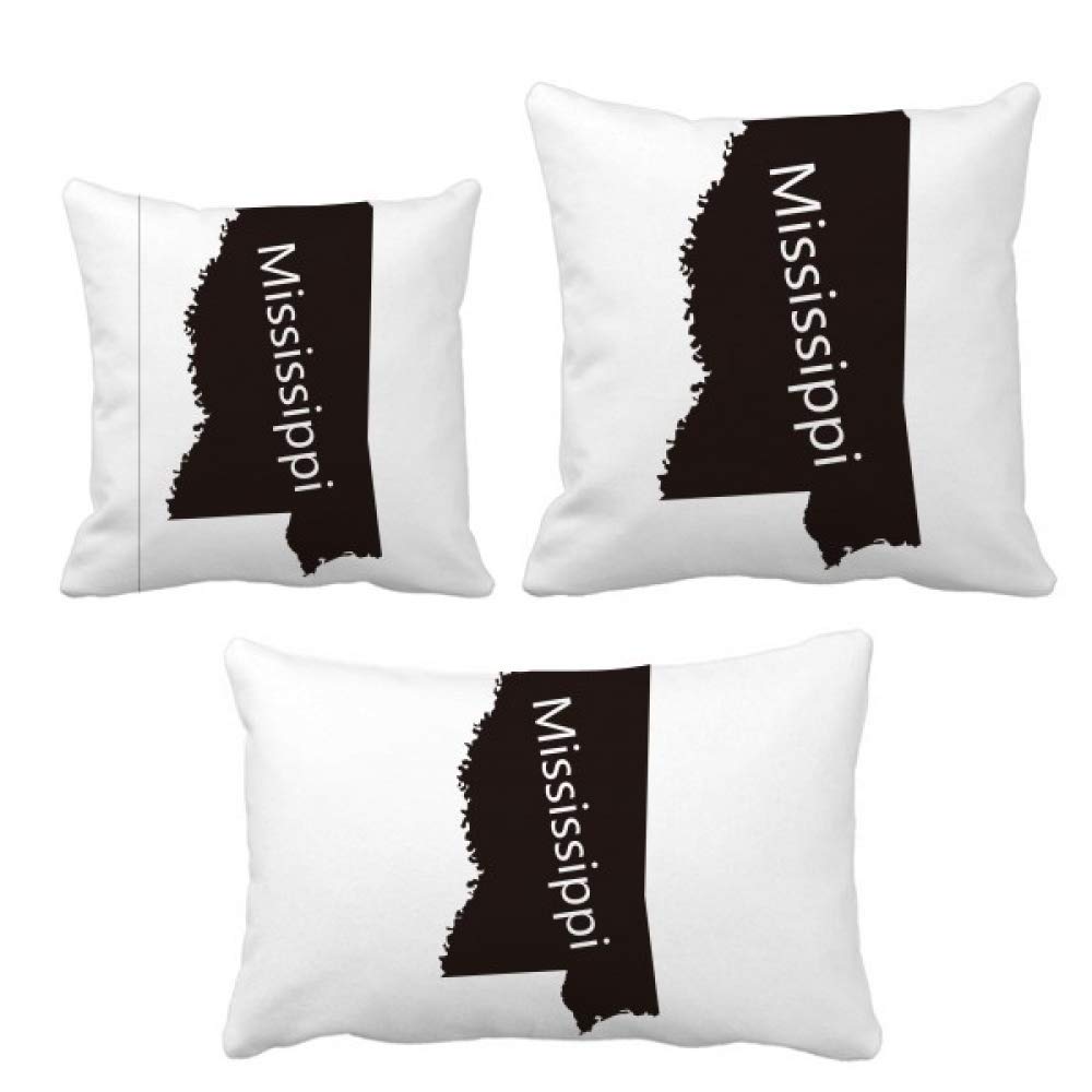 Décoration de canapé Mississippi USA, cadeau souvenir original