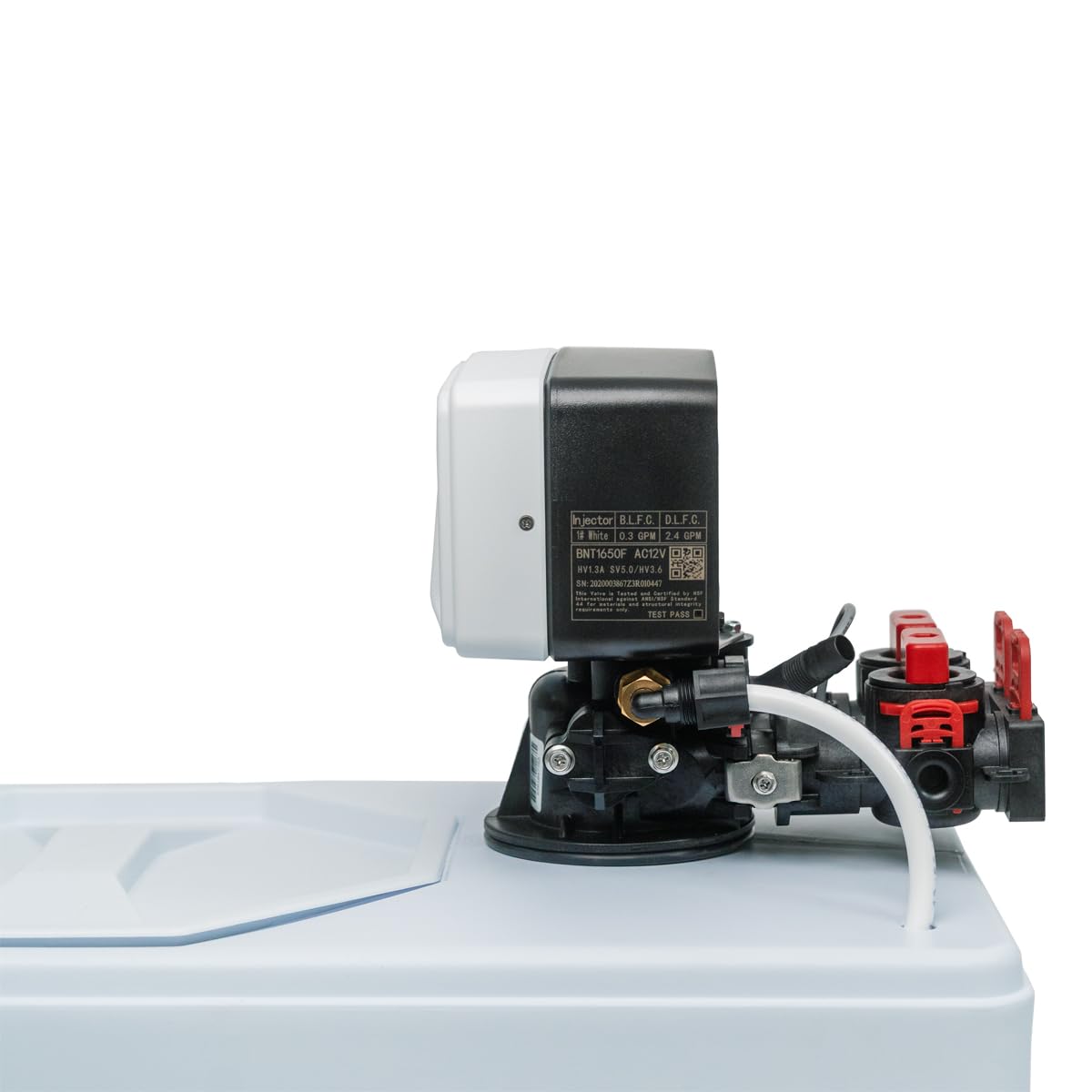 IWK 1500 - Descalcificador de agua (4-5 personas, contenido de resina de 14,5 L, sin set de conexión)