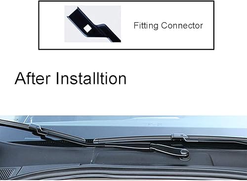 Miniatura 2 de Juego de escobillas de lluvia para parabrisas de 26, 14, 12 pulgadas, limpiaparabrisas delantero y trasero, compatible con Kia Venga MK1 2009-2019