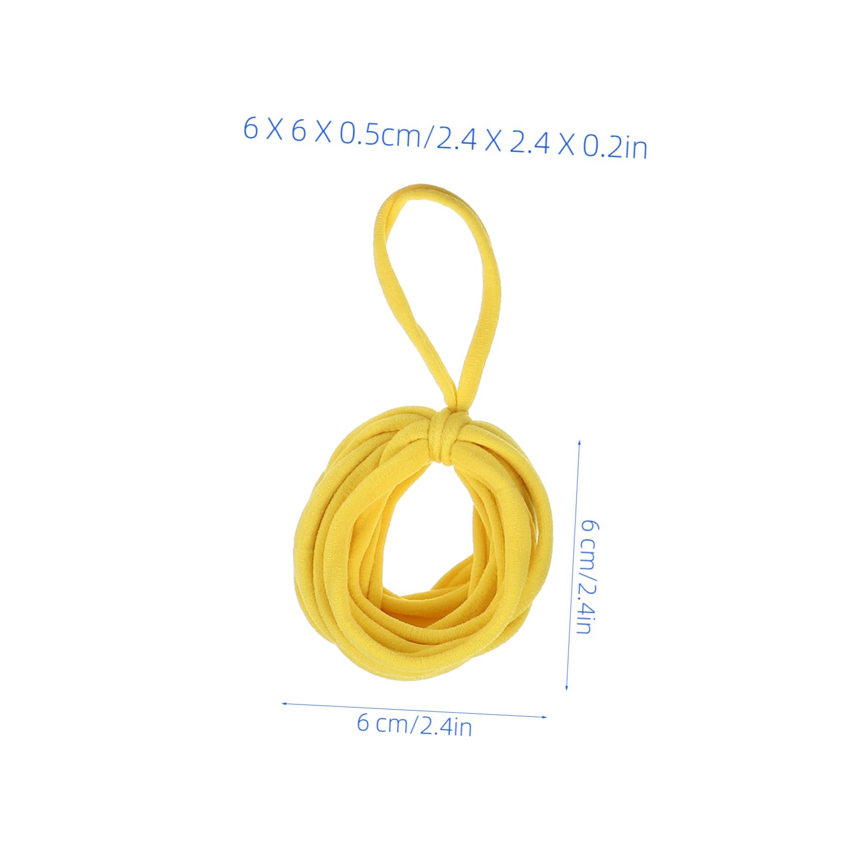 VILLCASE Hand-Knitted Boys and Girls Loom Loop Braided Cotton Rope Elasticity for Boys and Girls Knitting Machine