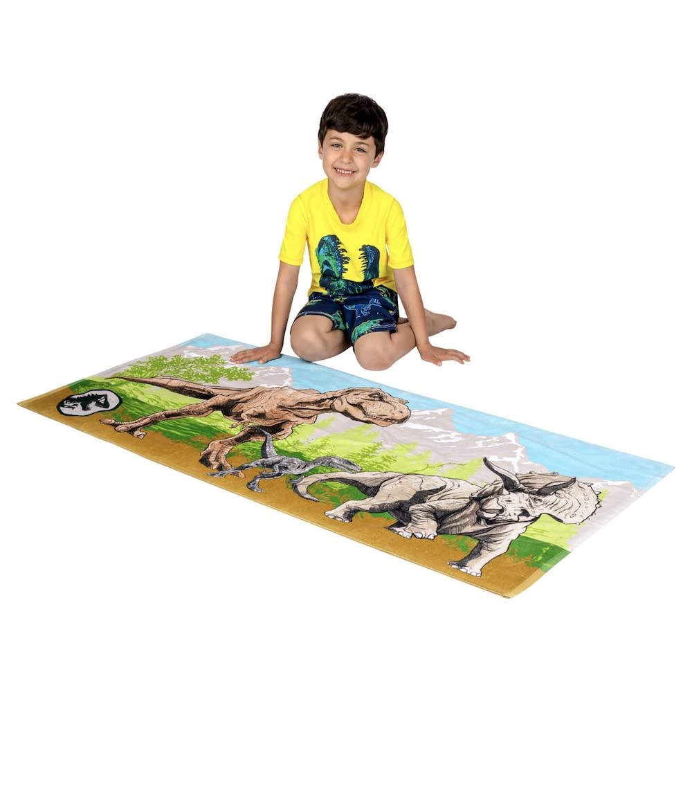 Jurassic World Dominion Cotton Beach Towel