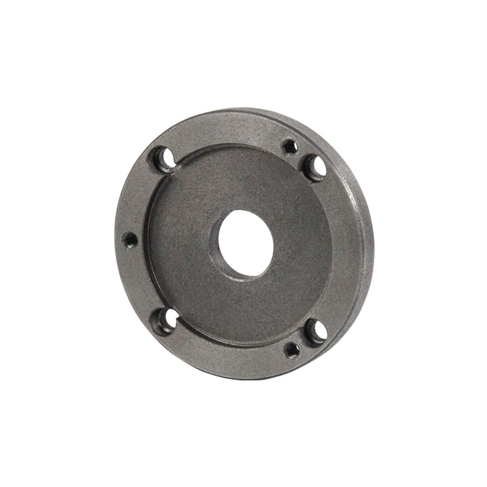 1 Unidad Placa Adaptadora Cuatro Mordazas, Brida Torno 125 Mm Wm210V | Accesorios para tornos: mandril para husillo de torno, brida para torno CNC tipo C BVB25 BV20-1