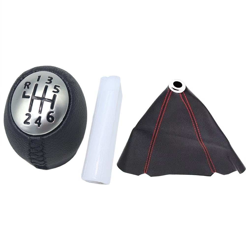 QVQOJCTH Auto Accessory 6 Speed Gear Shift Knob for Renault Laguna II 2001-2008(B)