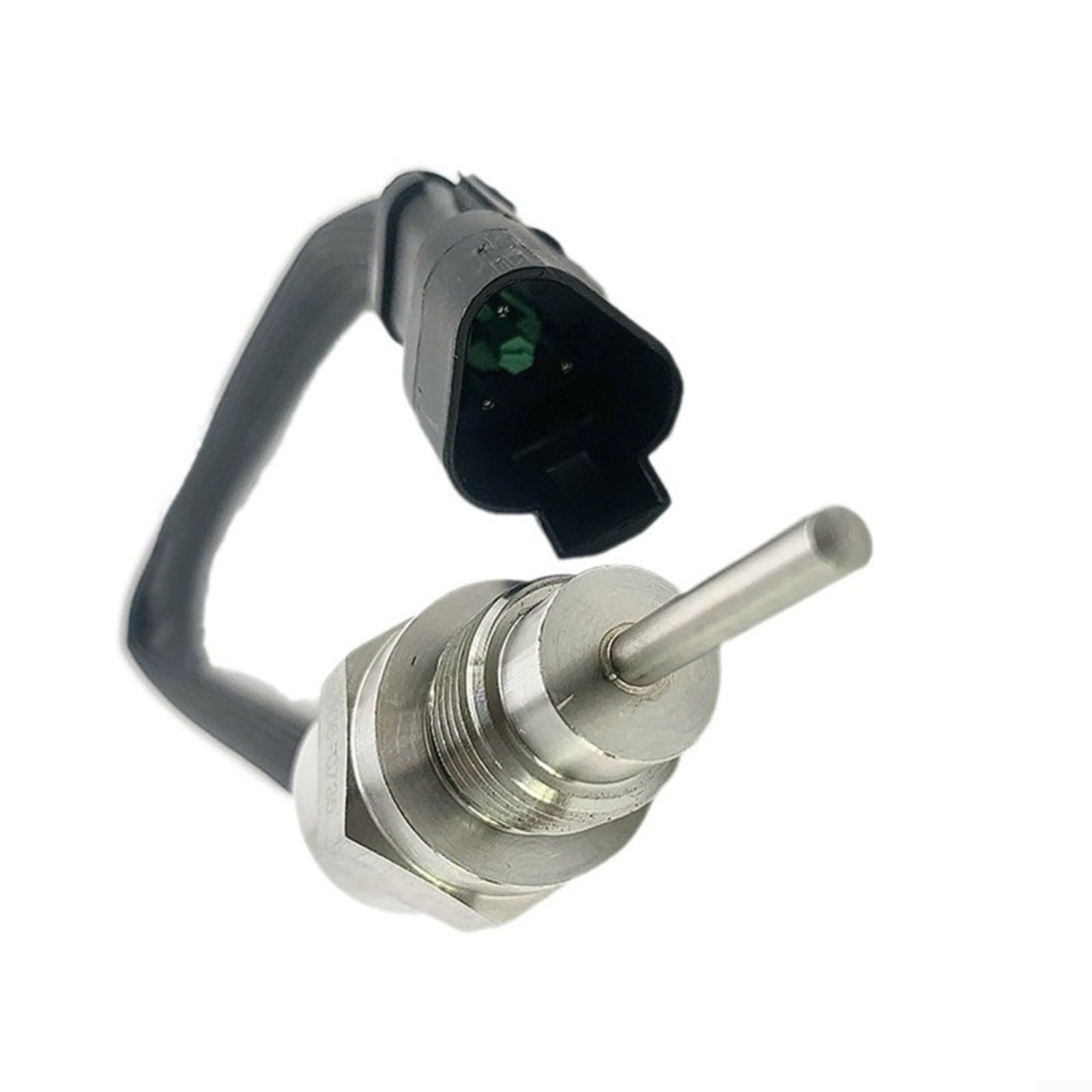 Sensor de temperatura 106-0735 para motor Caterpillar 3126 3406E 3412E C12 C15 C18 para maquinaria de construcción, camiones, barcos, instalaciones industriales, carcasa de metal resistente, fácil