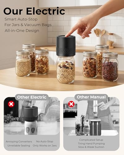 Electric Mason Sealer with Auto-Stop
