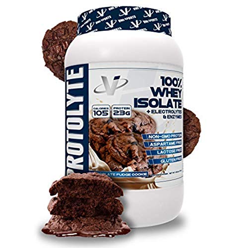 VMI Sports ProtoLyte Whey Isolate Protein Powder, Chocolate Fudge Cookie, 1.63 lbs