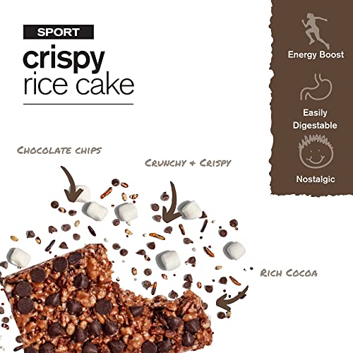 Skratch Labs Crispy Rice Cake | Chocolate | (8-Pack) Marshmallow Treat With Crunchy Rice Blend & Quinoa For Endurance Activities, Backpacking, And Hiking Snacks | Gluten Free, Dairy Free #TOP1