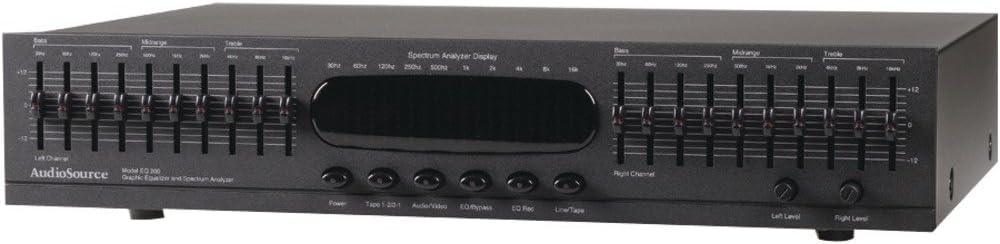 Audiosource EQ200 10-B& Stereo Graphic Equalizer
