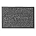 Produktbild Carpido Fußmatte innen - rutschfeste Türmatte für Eingangsbereich - Sauberlauf wasserabweisend - Pflegeleichte Schmutzfangmatte 40 x 60 cm grau