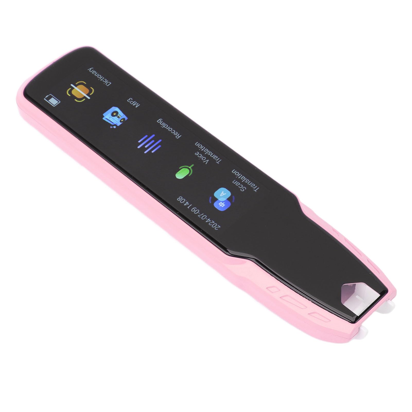 Sprachübersetzer-Stift, 112 Sprachen Offline Scannen mit (PINK)
