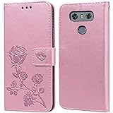 Material: piel sintética de alta calidad con estampado de rosas en relieve, con una carcasa interior de TPU suave que se adapta perfectamente a tu teléfono