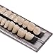 Angzhili Dental Acrylic Resin Denture Tooth Kit False Tooth For Halloween Horror Prop 23 A2(28 Pcs/Set)