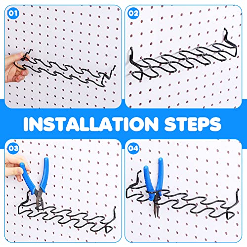 Hanaive TE-HANAIVE-2620 4 Pieces Pegboard Pliers Holder thumb #3