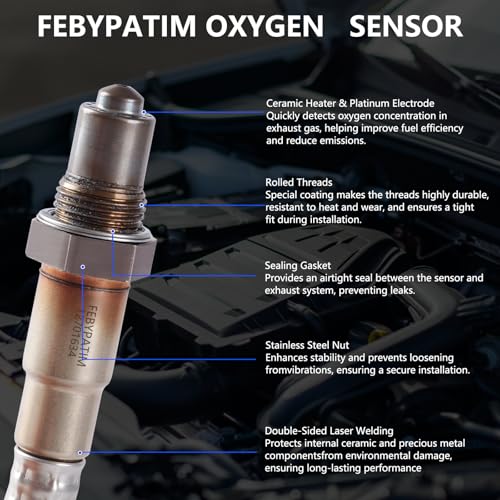 Sensor de Oxígeno Febypatim 12701634 para Chevy miniatura 5