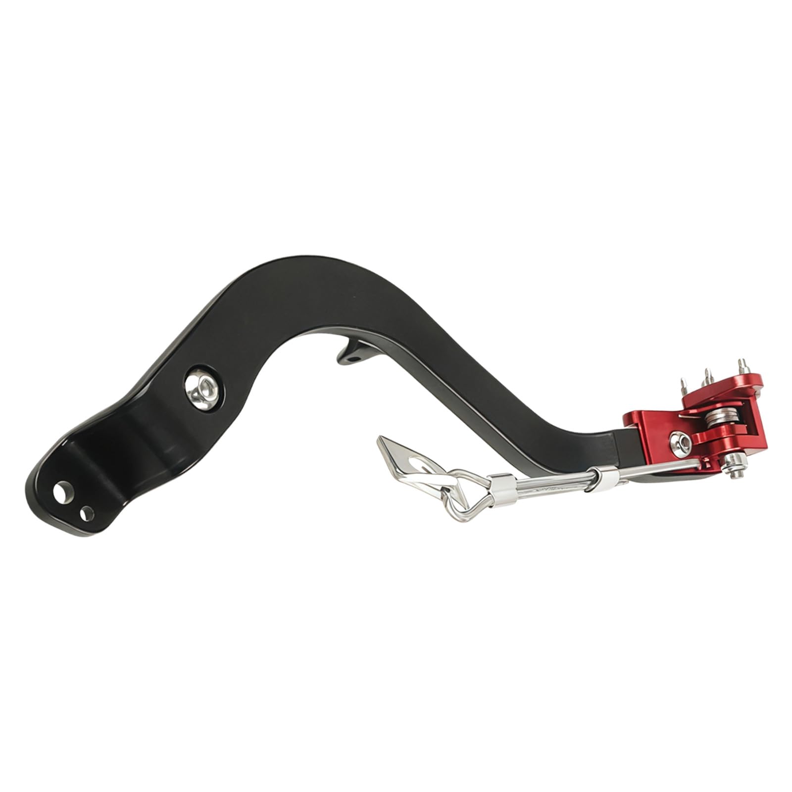 Leva del pedale del freno posteriore migliorata per CRF300L Off Roading Bike migliorato e controllo di facile installazione Poggiapiedi freno ergonomico
