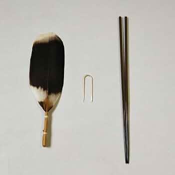 茶道具　銅製　火箸　時代箱　N 7635 茶道具 銅製 火箸 時代箱 N 7635 茶道具 銅製 火箸 時代箱 N