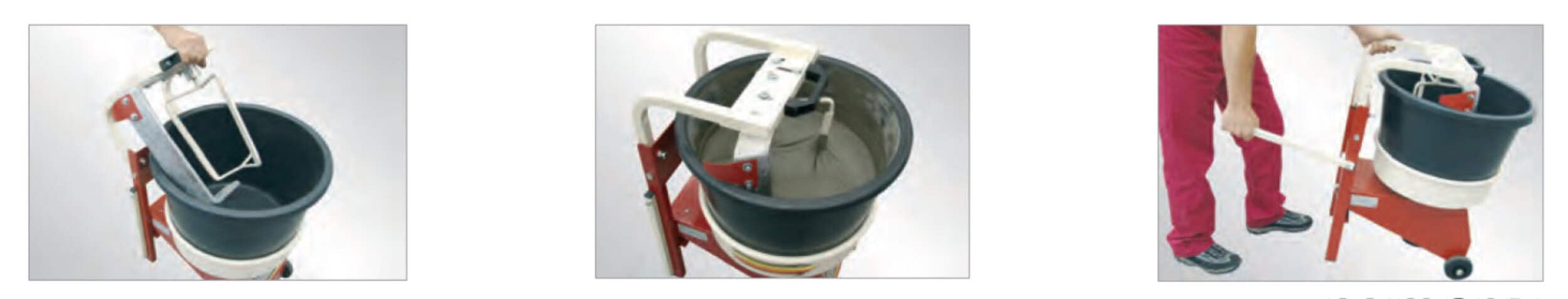 Raimondi iperbet fluid - Ugniatarka 2 wiadra 45l płynnego ciasta 230v