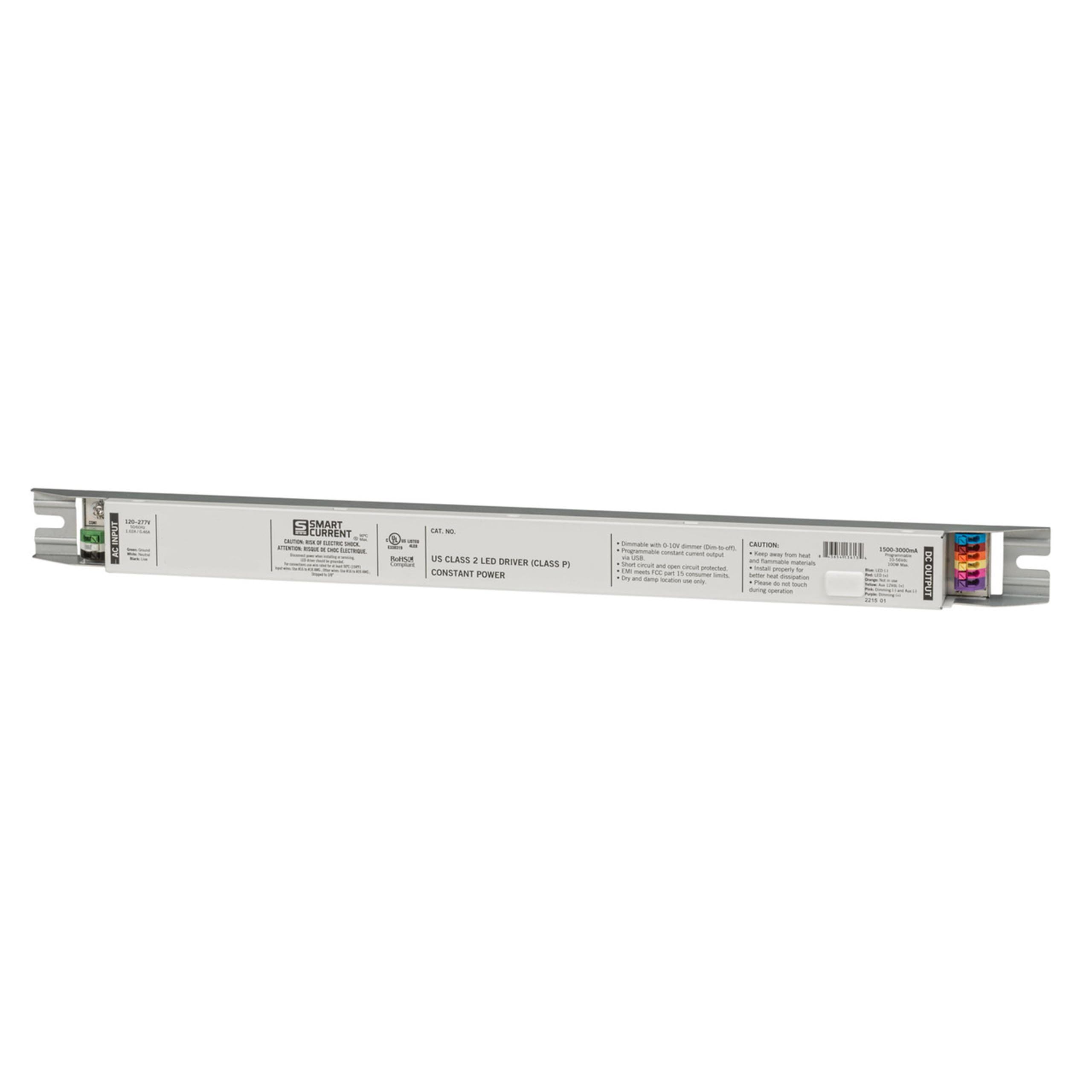 OHLECTRIC 100 Watt Replacement for OTI 100/120-277/1A4 DIM L | Dimmable Constant Current Programmable Linear LED Driver | Supports 120-277 Volt and 50/60 Hz Input Frequency| UL Listed -OL-59590