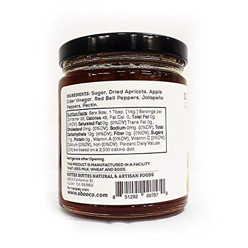 Miniatura 3 de SUTTER BUTTES Mermelada de jalapeño de alapeño 11.25 onzas.