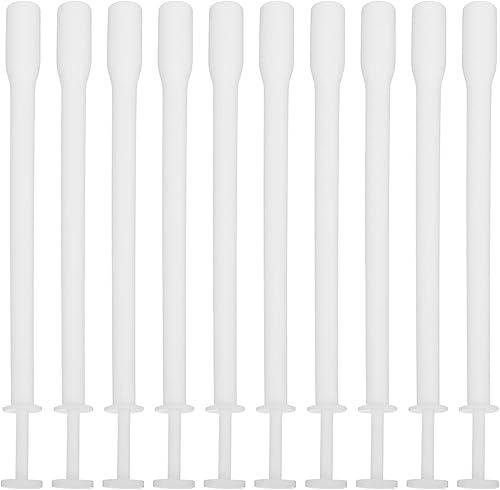 Healifty Aplicador de gel vaginal, 10 aplicadores de crema vaginal desechables, aplicadores de inyectores roscados higiénicos, lubricante