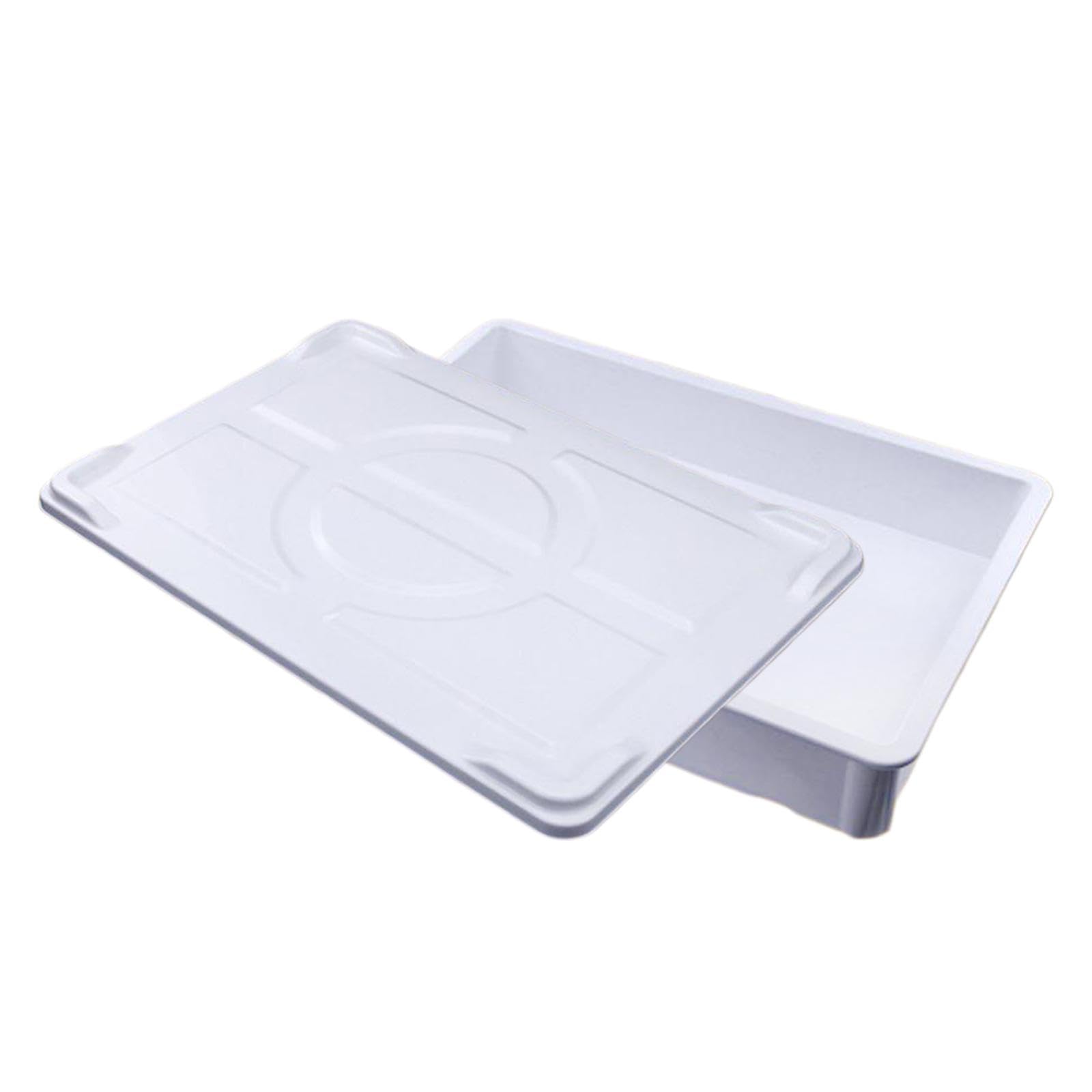Pizza Bread Tray Box Sturdy Pizza Container for Kitchen Household Restaurant-image-15