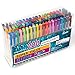 feela 200 Pack Glitter Gel Pens Set 100 Gel Pen plus 100 Refills for Adult Coloring Books Drawing Art Markers