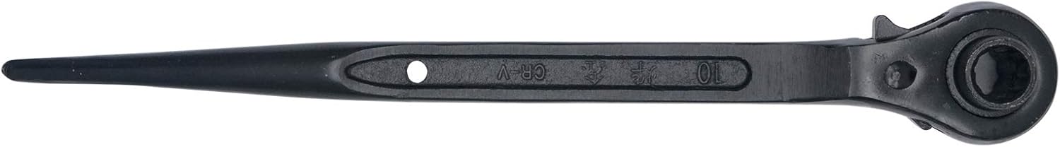 12 Point Ratchet Spanner, 30mm x 32mm Metric Combination Spanner Double Ended Socket Ratcheting Scaffold Wrench for Fitter, Mold Manufacturing (Black)