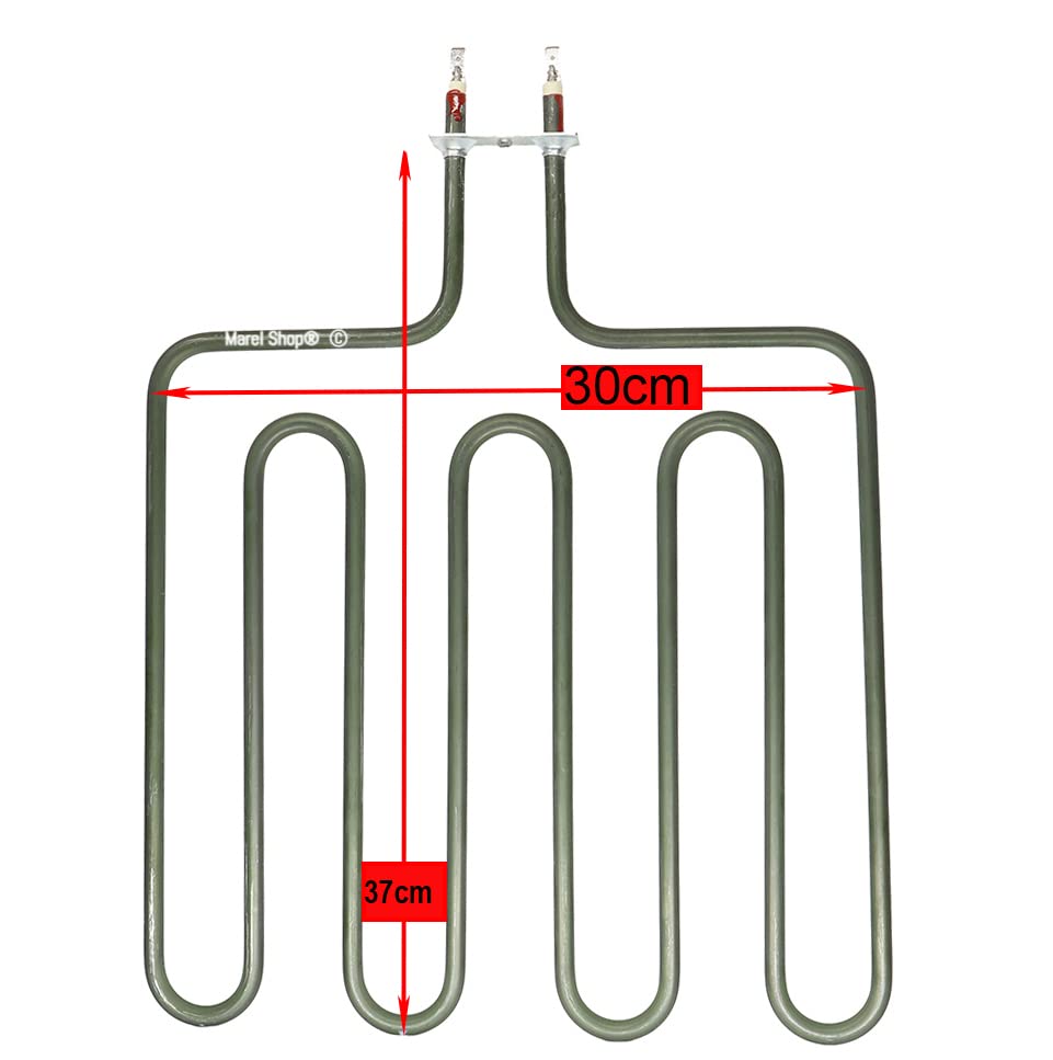 Resistenza Per Sauna Compatibile Helo SEPC65 - 2670W 230V, Dimensioni 36x29 Cm, Alta Qualità