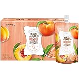 Rawel Delicous Diet Konjac Jelly 1box / 10packs / Dietary Supplement for Weight Loss/Low Calories (Peach)