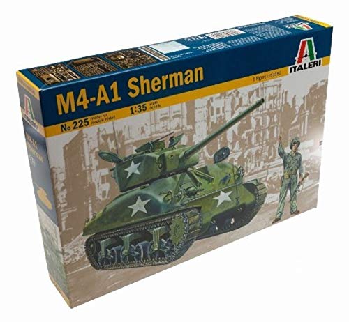 Italeri - I225 - Maquette - Chars d'assaut - M4A1 Sherman - Echelle 1:35