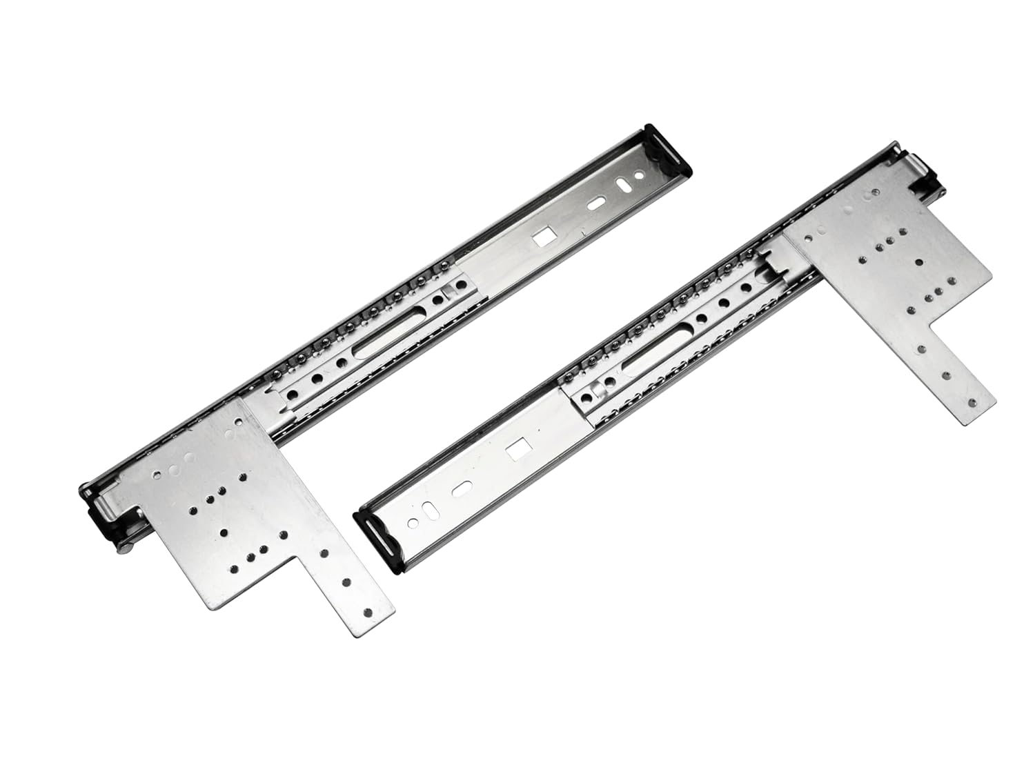 Pocket Door Sliding Channel for Cupboard and Wardrobe, Hidden Door Hardware (12")-image-2