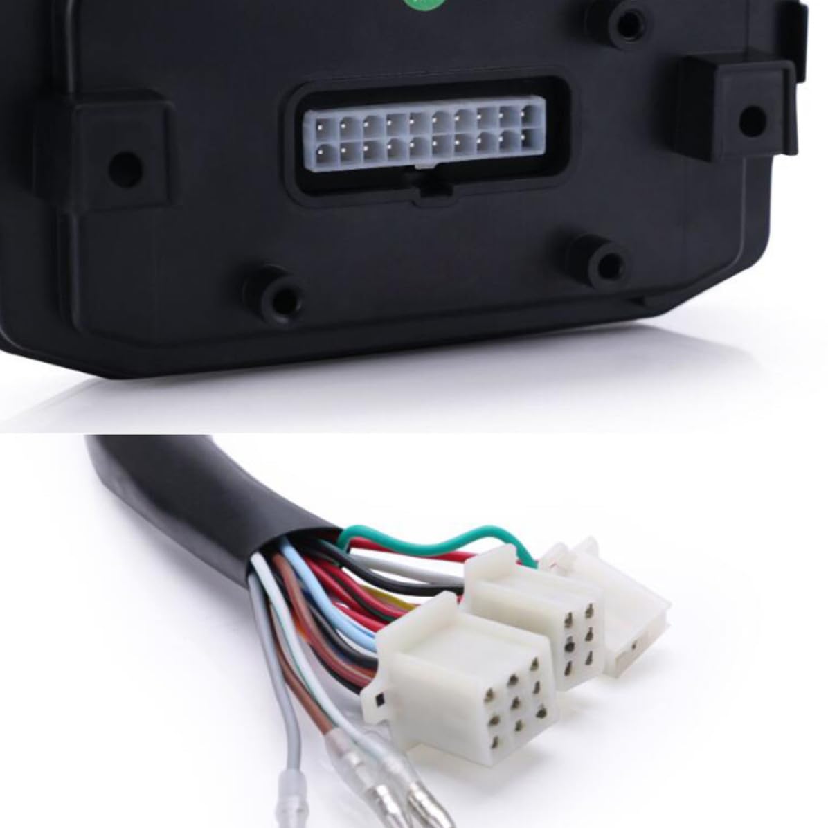 Digitaler Lcd Tachometer 12v mit Wassertemperatur und Kilometerzähler